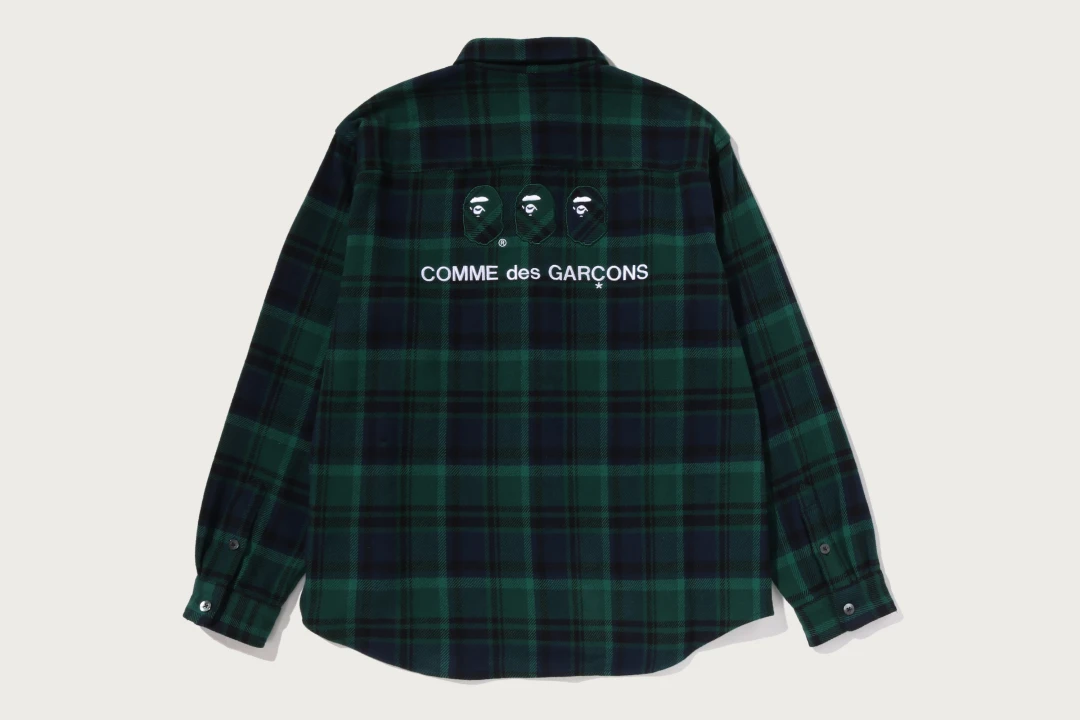 A BATHING APE × COMME des GARÇONS 2026 FW 新作コレクションが9/23 発売 (ア ベイシング エイプ コム デ ギャルソン)