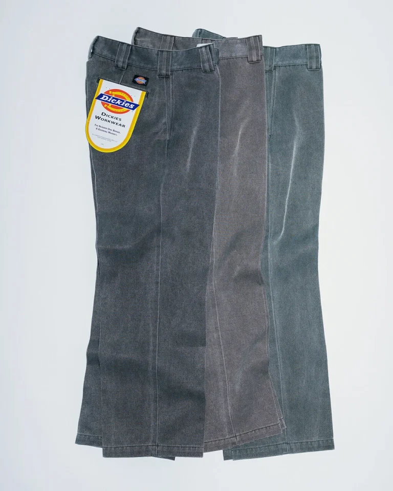 Dickies x green label relaxing 別注 ポリエステル ダック ワイド パンツ 2026 FW（dickies × green label relaxing）
