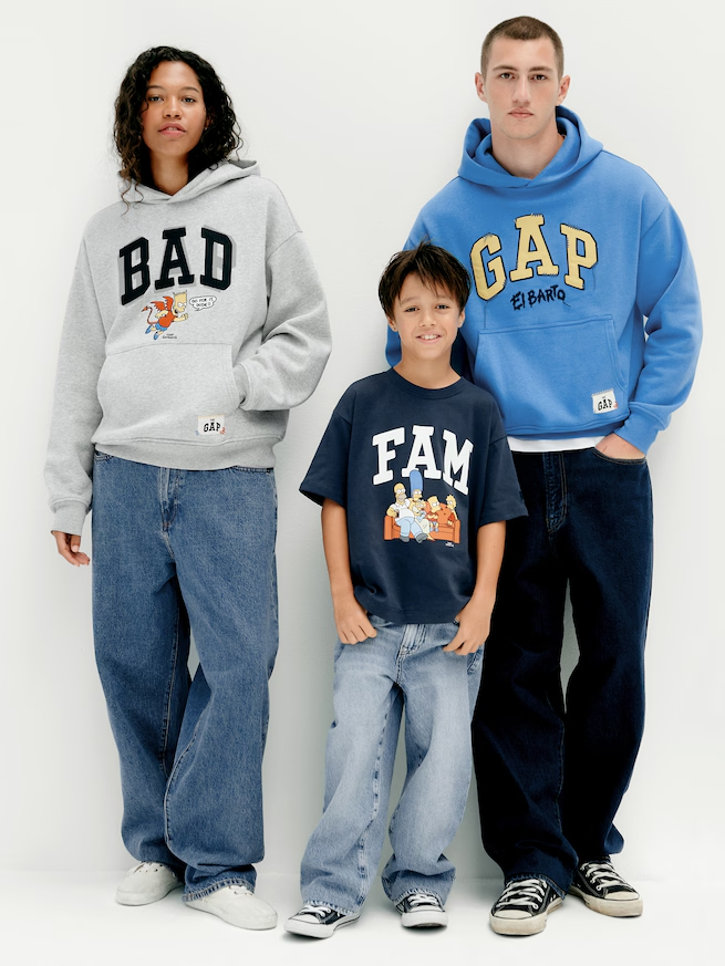 Gap、ザ・シンプソンズをフィーチャーした限定カプセルコレクションが2026年 10/10 発売 (ギャップ The Simpsons)