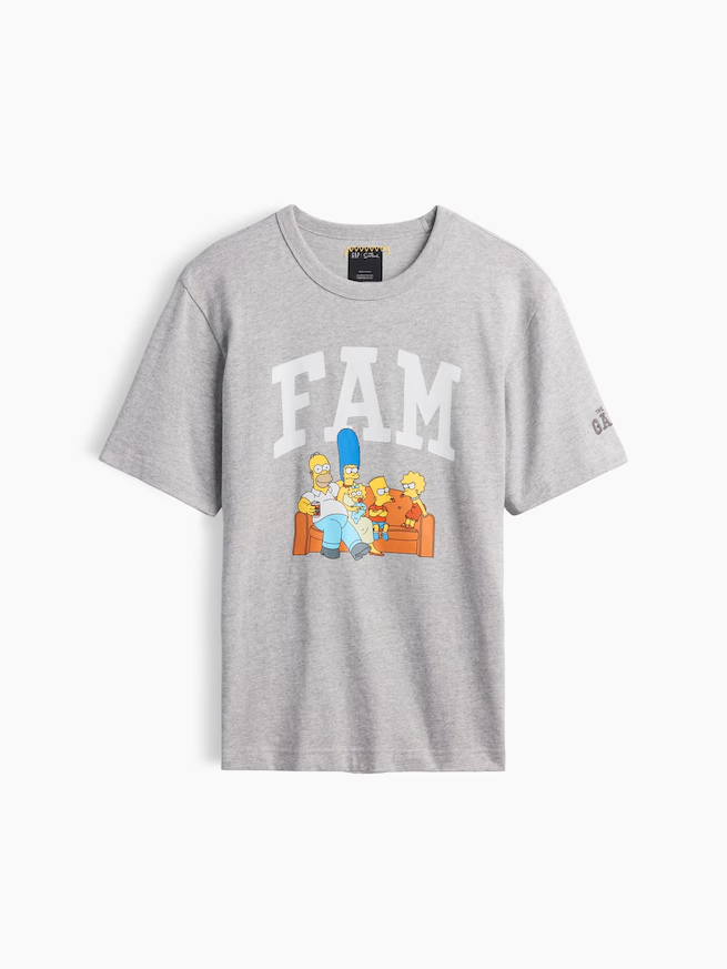 Gap、ザ・シンプソンズをフィーチャーした限定カプセルコレクションが2026年 10/10 発売 (ギャップ The Simpsons)