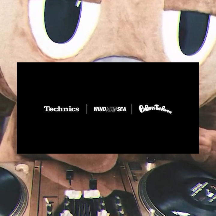 Technics × WIND AND SEA × パラッパラッパー 2026 FW “SAKURA”コラボが10/23 発売 (テクニクス ウィンダンシー PARAPPA THE RAPPER)