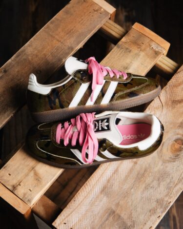 【2026年 10/16 発売】adidas Originals W SAMBA OG “Camo Pony Hair/Bliss Pink” (アディダス オリジナルス サンバ “カモ ポニーヘア/ブリスピンク”) [KJ7501]