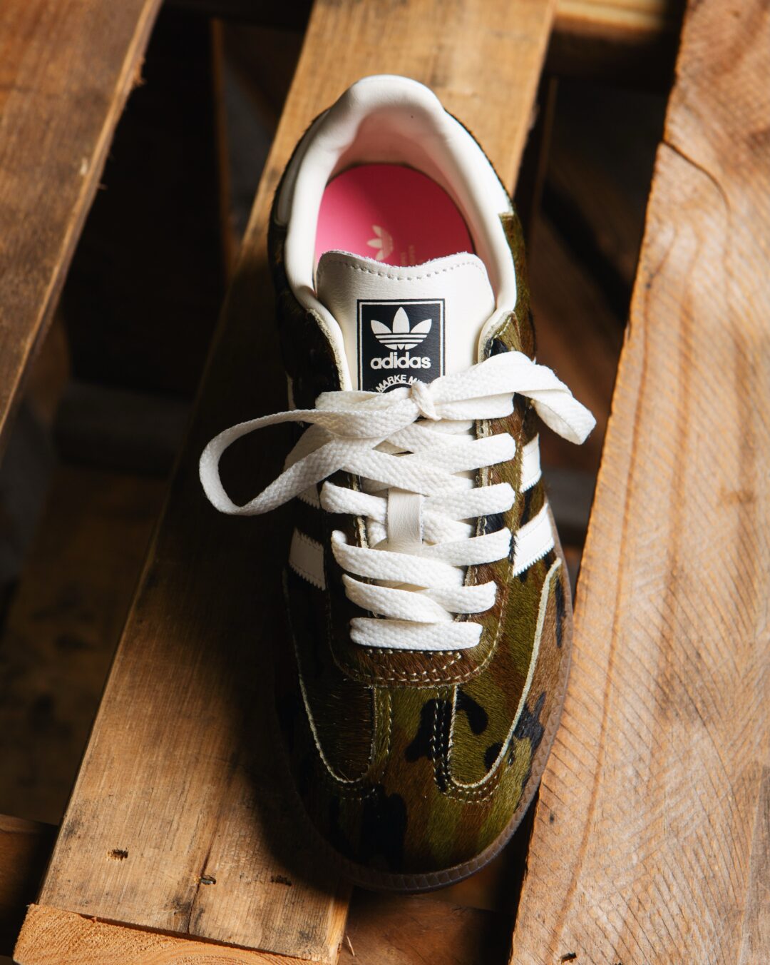 【2026年 10/16 発売】adidas Originals W SAMBA OG “Camo Pony Hair/Bliss Pink” (アディダス オリジナルス サンバ “カモ ポニーヘア/ブリスピンク”) [KJ7501]