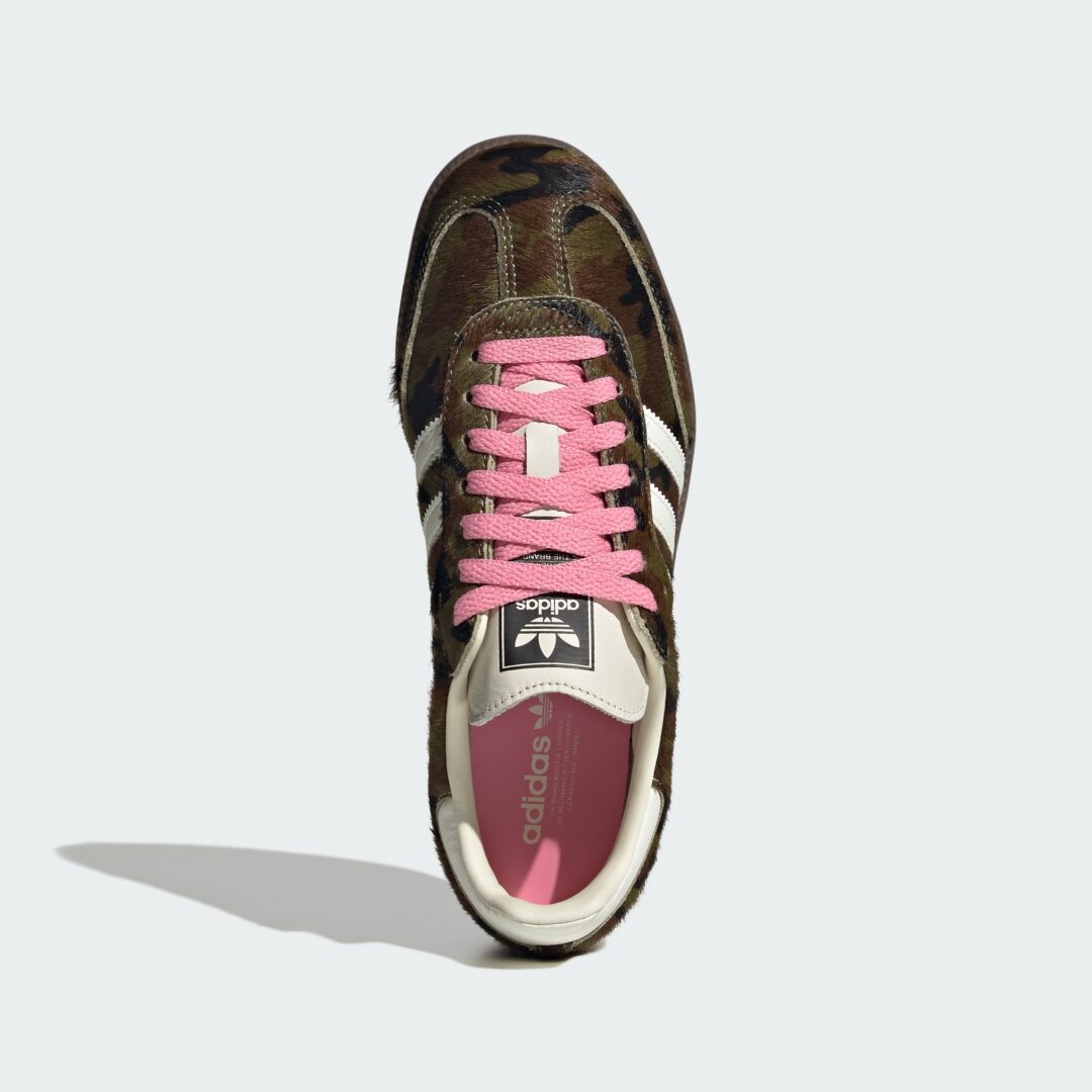 【2026年 10/16 発売】adidas Originals W SAMBA OG “Camo Pony Hair/Bliss Pink” (アディダス オリジナルス サンバ “カモ ポニーヘア/ブリスピンク”) [KJ7501]
