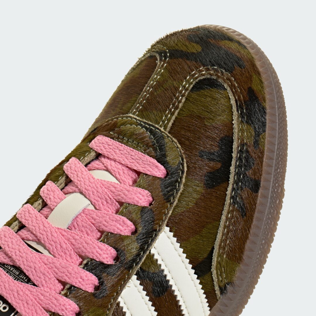 【2026年 10/16 発売】adidas Originals W SAMBA OG “Camo Pony Hair/Bliss Pink” (アディダス オリジナルス サンバ “カモ ポニーヘア/ブリスピンク”) [KJ7501]