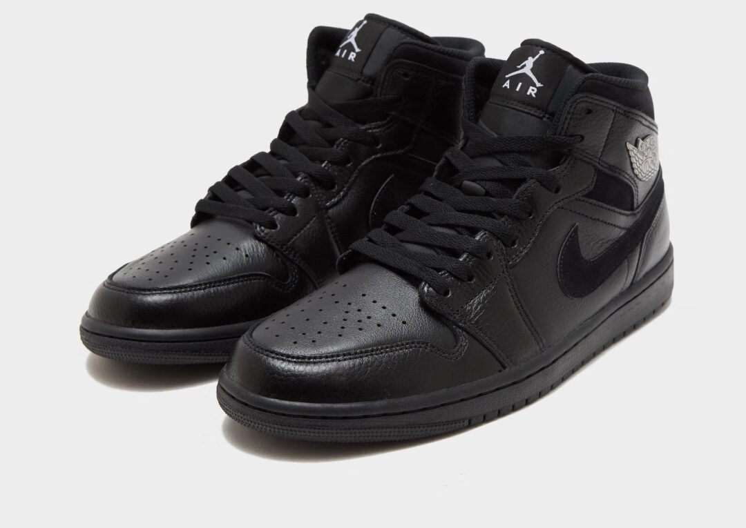 【2026年末 発売予定】NIKE AIR JORDAN 1 MID “Wings/Black/Silver” (ナイキ エア ジョーダン ミッド “ウィングス/ブラック/シルバー”)