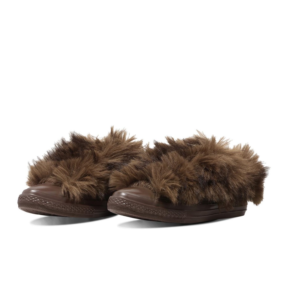 【2026年 10/16 発売】CONVERSE ALL STAR POINTEDTOE VOLUMEFUR SL OX (コンバース オールスター ポインテッドトウ ボリュームファースリップ) [31319190/31319191]