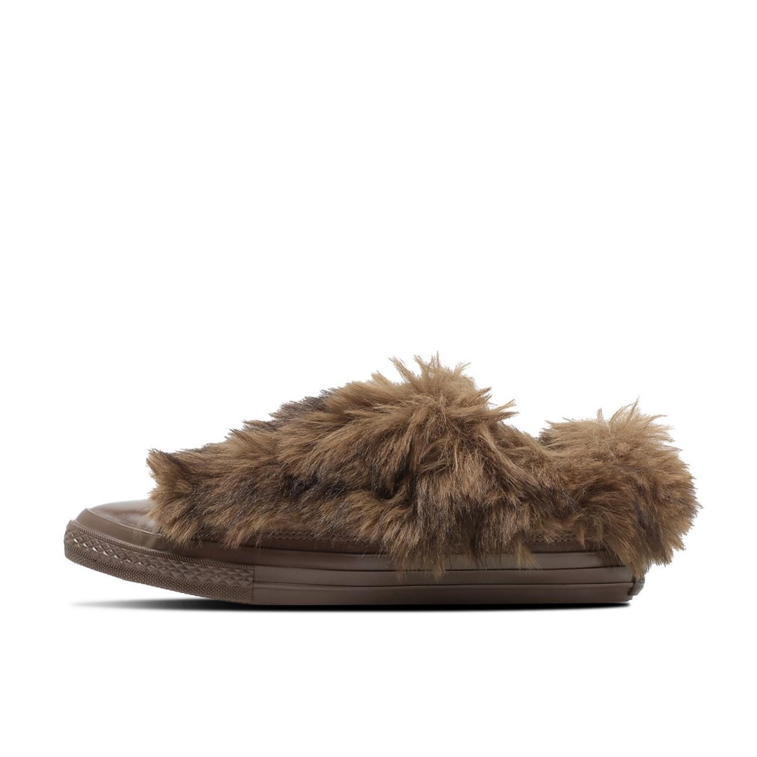 【2026年 10/16 発売】CONVERSE ALL STAR POINTEDTOE VOLUMEFUR SL OX (コンバース オールスター ポインテッドトウ ボリュームファースリップ) [31319190/31319191]
