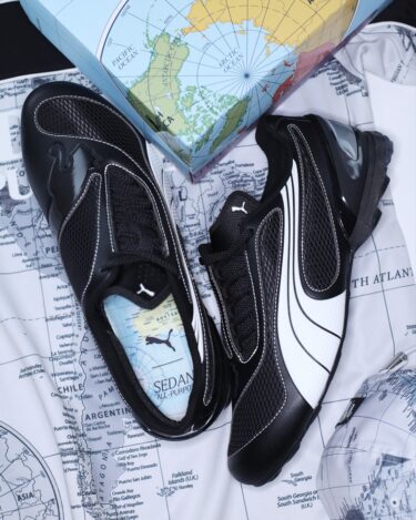 【2026年 10/24 発売】SEDAN ALL-PURPOSE × PUMA V-S1 “Black” (セダンオールパーパス プーマ ブイエスワン “ブラック”) [410262-01]