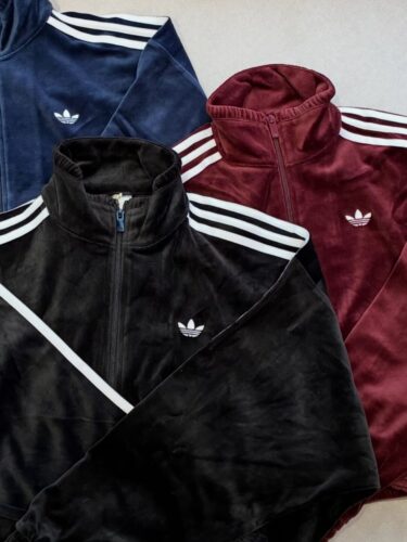 adidas Originals 2026 “Velour Zip-Up Sweatshirt”が発売予定 (アディダス オリジナルス “ベロア ジップアップ スウェットシャツ”)