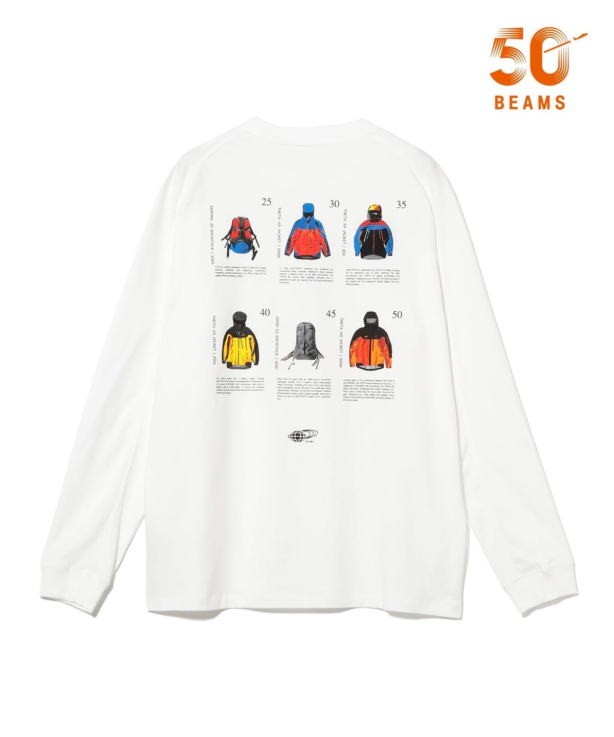 ARC’TERYX × BEAMS “Anniversary Collection”が発売 (アークテリクス ビームス アニバーサリーコレクション)
