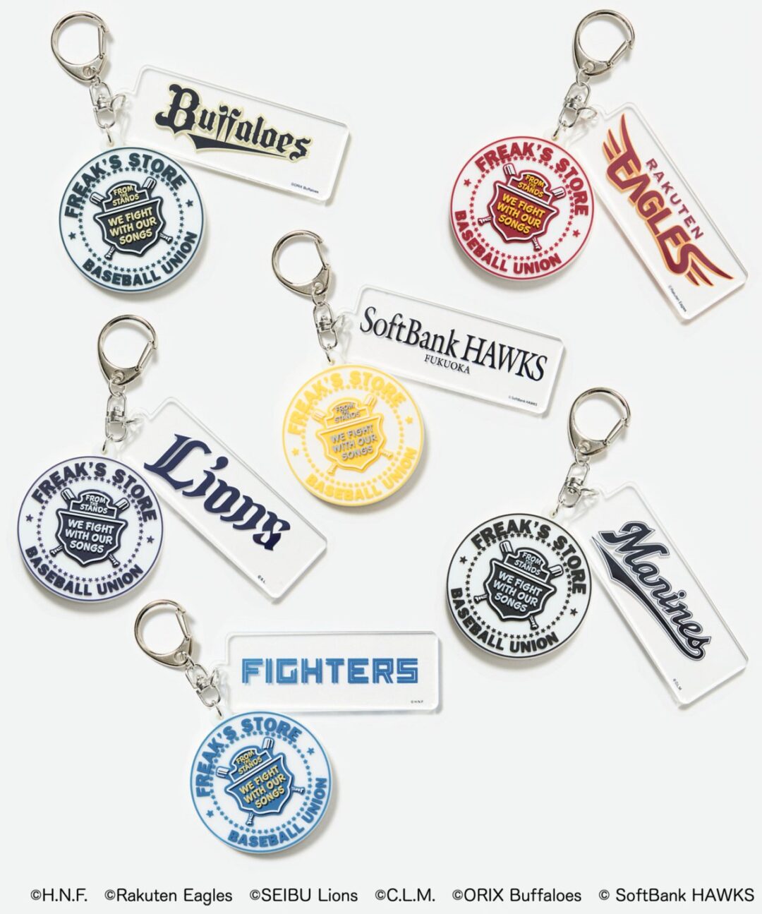 プロ野球11球団 × FREAK’S STORE スペシャルコラボレーション「FREAK’S BASEBALL UNION」が2026年 10/9 12:00 発売 (フリークスストア Professional Baseball)