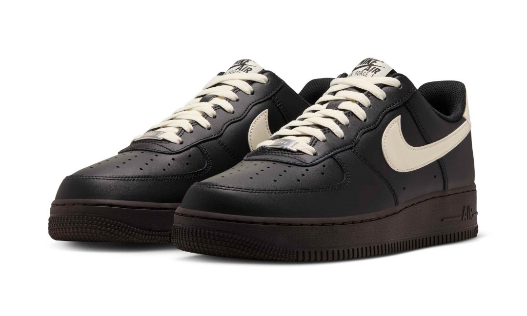 【2026年 10/16 発売】NIKE AIR FORCE 1 07 LOW “Black/Velvet Brown” (ナイキ エア フォース 1 ロー “ブラック/ベルベットブラウン”) [FJ4146-006]