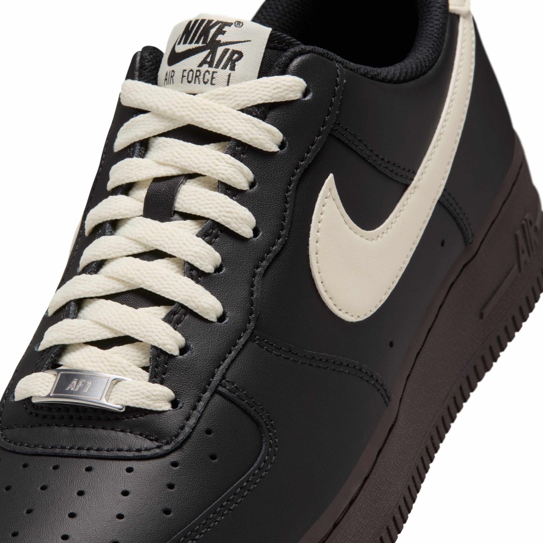 【2026年 10/16 発売】NIKE AIR FORCE 1 07 LOW “Black/Velvet Brown” (ナイキ エア フォース 1 ロー “ブラック/ベルベットブラウン”) [FJ4146-006]