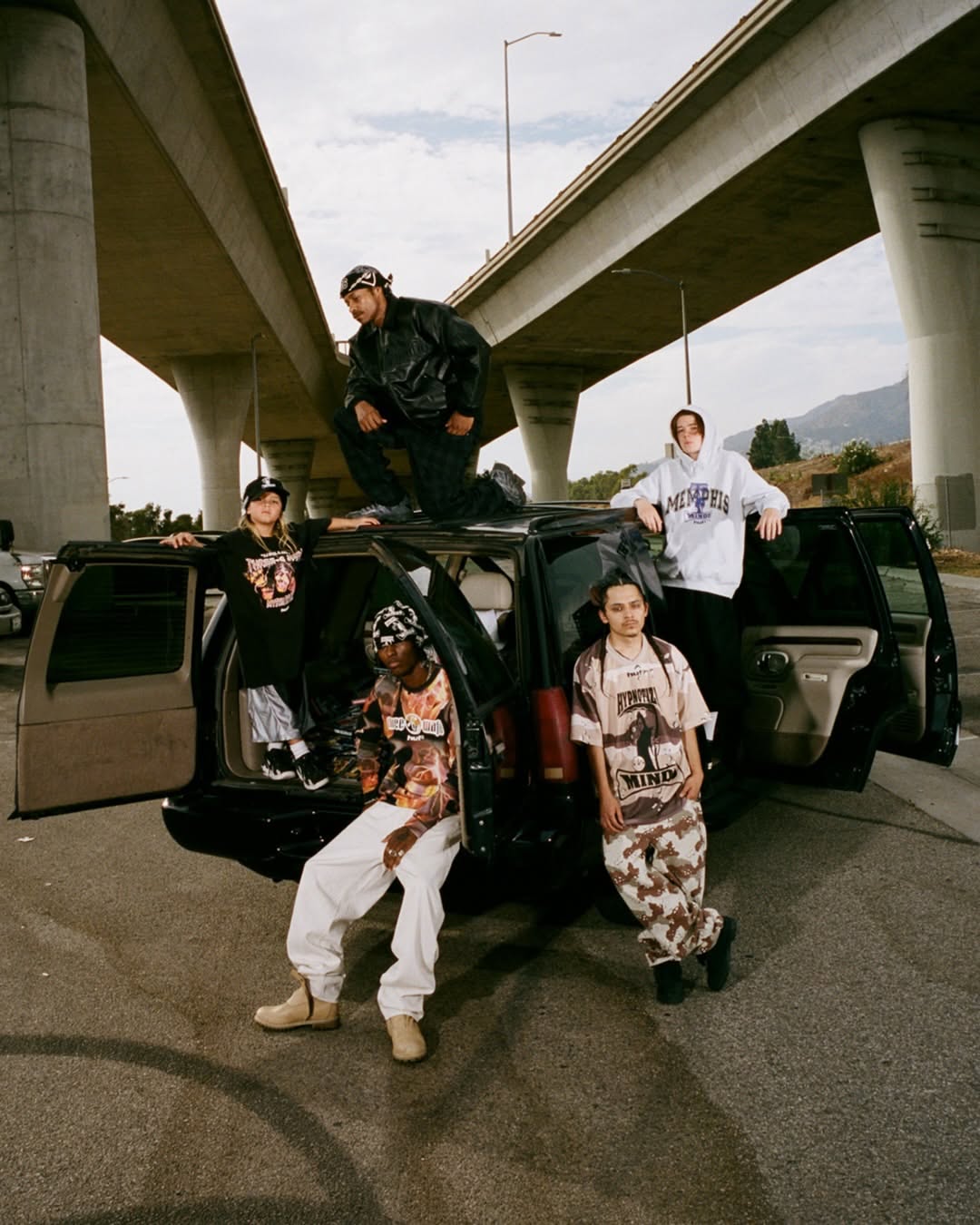 HUF × THREE 6 MAFIA 2026 FW コラボが10/9 発売 (ハフ スリー・シックス・マフィア)