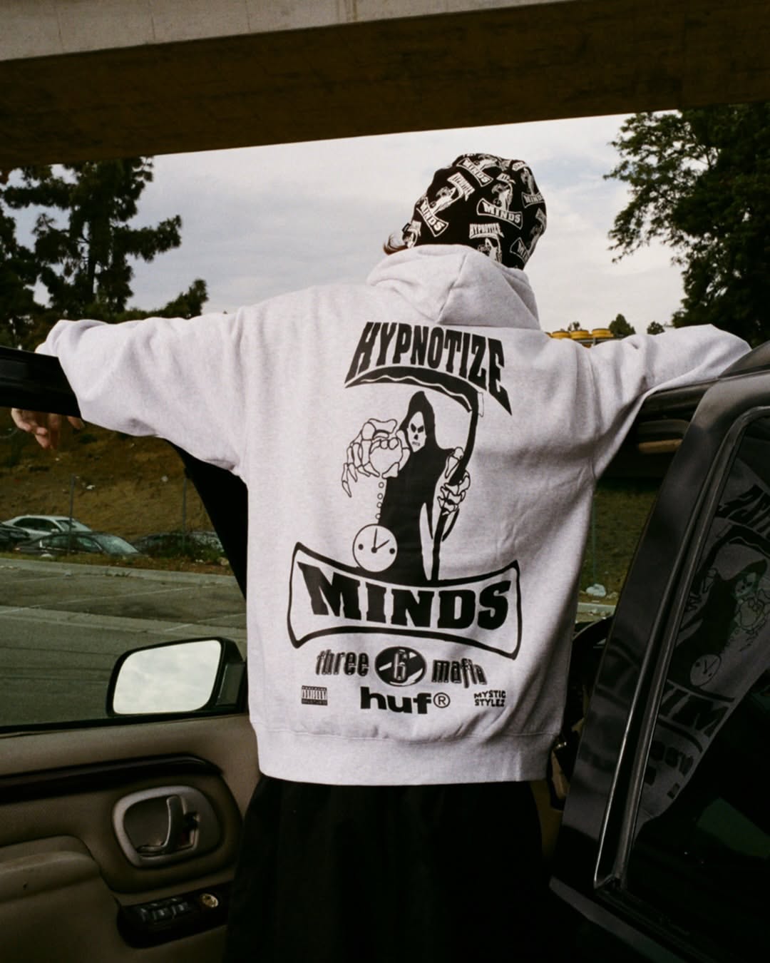 HUF × THREE 6 MAFIA 2026 FW コラボが10/9 発売 (ハフ スリー・シックス・マフィア)
