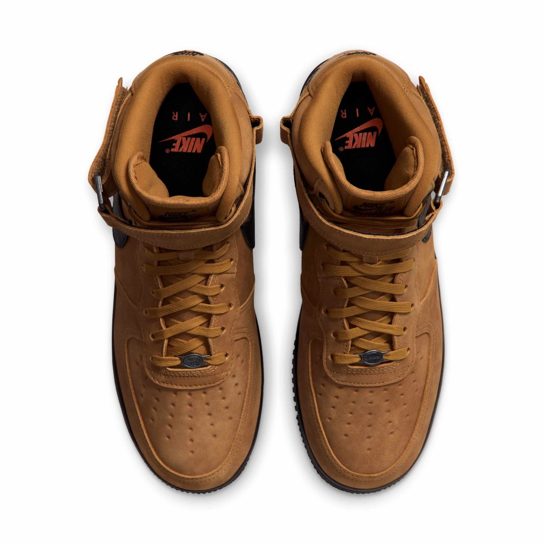 【海外発売】Vibram x NIKE AIR FORCE 1 07 MID “GORE-TEX/Wheat” (ヴィブラム ナイキ エア フォース ミッド “ゴアテックス/ウィート”) [IO1875-700]