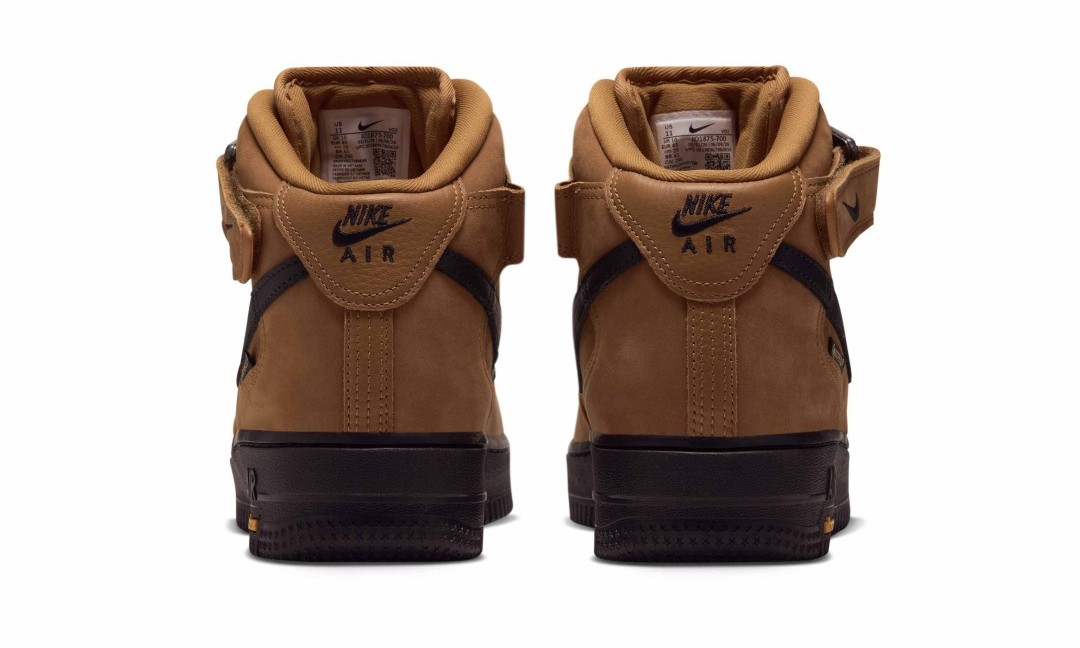 【海外発売】Vibram x NIKE AIR FORCE 1 07 MID “GORE-TEX/Wheat” (ヴィブラム ナイキ エア フォース ミッド “ゴアテックス/ウィート”) [IO1875-700]