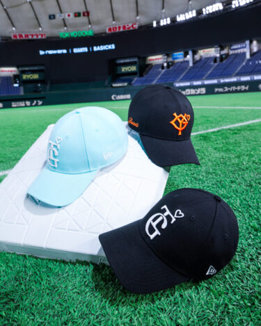 読売ジャイアンツにフィーチャーしたBASICKS × New Era コラボコレクションが2026年 10/9 発売 (ニューエラ ベイシックス GIANTS)