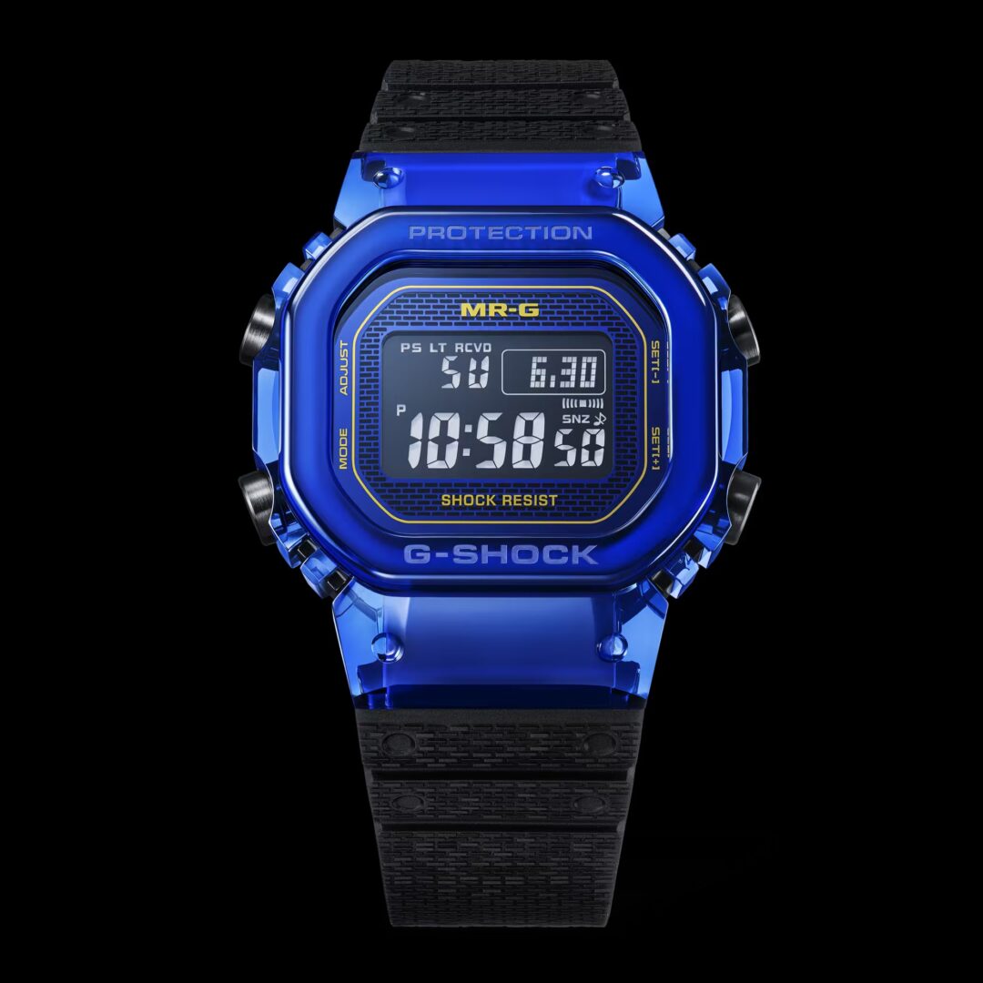 ブルーサファイアを使った1,100万円の「G-SHOCK MR-G 30th Anniversary MRG-D5000」が2026年 12月 発売 (Gショック ジーショック)