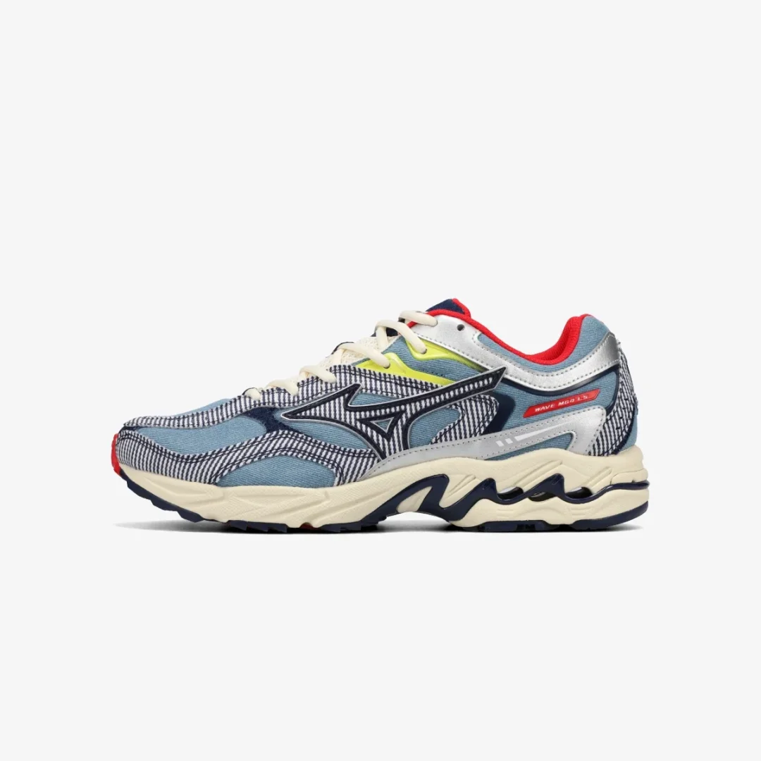 【2026年 10/30 発売】Sean Wotherspoon × Mizuno WAVE MG4 LS “Light Blue/Light Grey” (ショーン・ウェザースプーン ミズノ ウェーブ) [D1GD263101/D1GD263102]