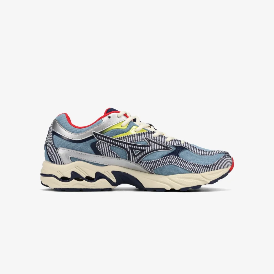 【2026年 10/30 発売】Sean Wotherspoon × Mizuno WAVE MG4 LS “Light Blue/Light Grey” (ショーン・ウェザースプーン ミズノ ウェーブ) [D1GD263101/D1GD263102]