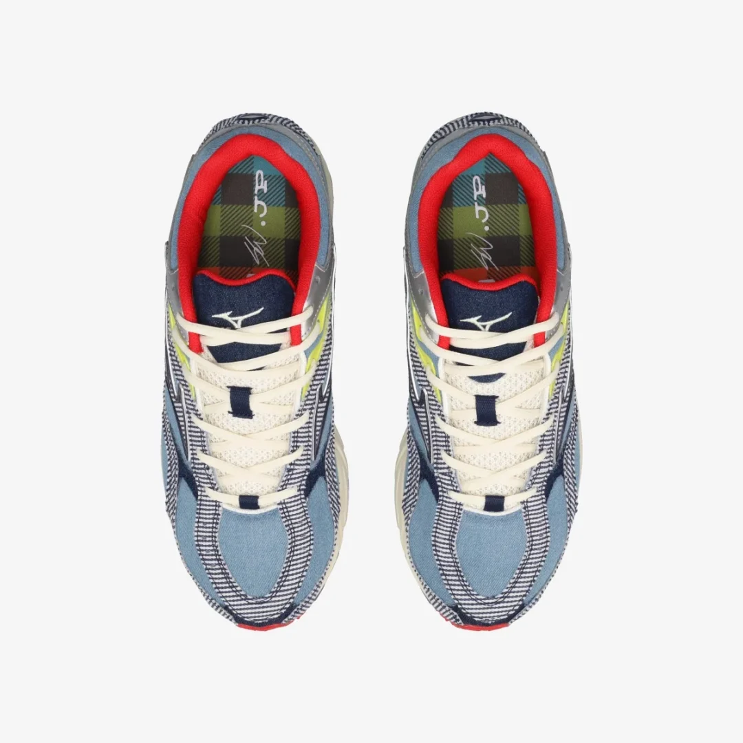 【2026年 10/30 発売】Sean Wotherspoon × Mizuno WAVE MG4 LS “Light Blue/Light Grey” (ショーン・ウェザースプーン ミズノ ウェーブ) [D1GD263101/D1GD263102]