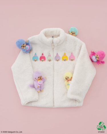 RE.UNIQLO STUDIOでモンチッチの刺繍サービスが2026年 10/23 より開始 (ユニクロ Monchhichi)