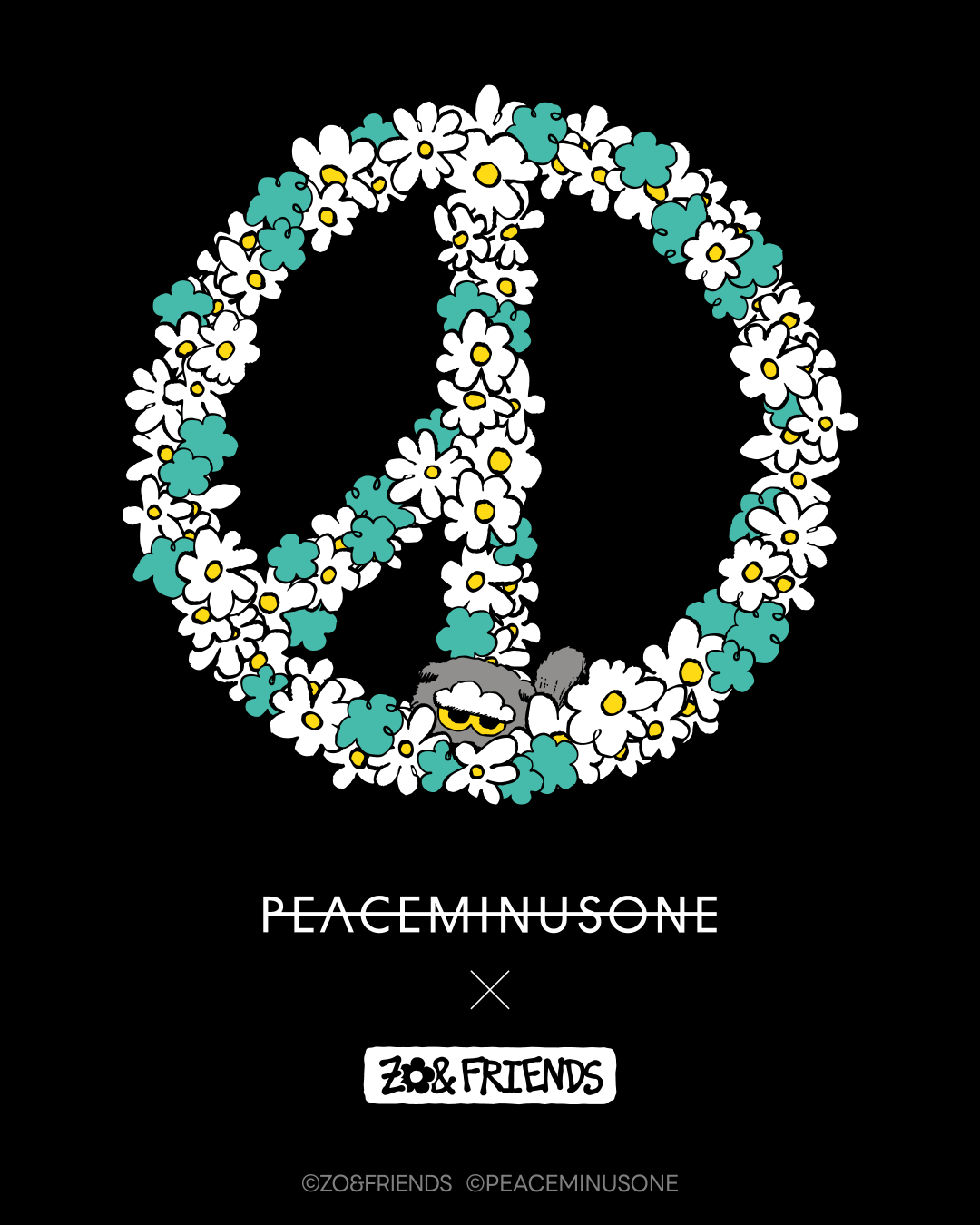 G-DRAGON/PEACEMINUSONE × ZO&FRIENDS コラボが2026年 11/11 発売予定 (ピースマイナスワン ジョアンフレンズ)