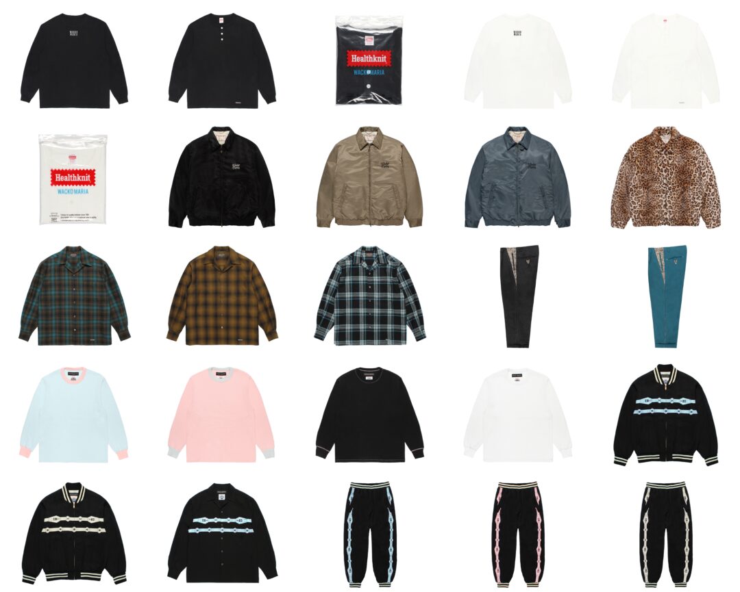 WACKO MARIA × PENDLETON & HEALTHKNIT & MCGREGOR & WOLF’S HEAD 2026 FW コラボが10/24 発売 (ペンドルトン ヘルスニット ワコマリア 2026年 秋冬)