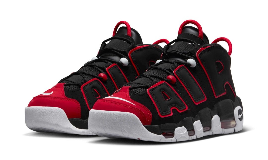 【2026年 10/9 発売】NIKE AIR MORE UPTEMPO “Black/University Red” (ナイキ エア モア アップテンポ “ブラック/ユニバーシティレッド”) [FD0274-001]