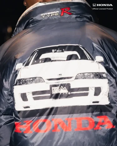 FIRST DOWN USA × Honda 名車「INTEGRA TYPE R」とのコラボレーションアイテムが発売 (ファーストダウン ホンダ インテグラ)