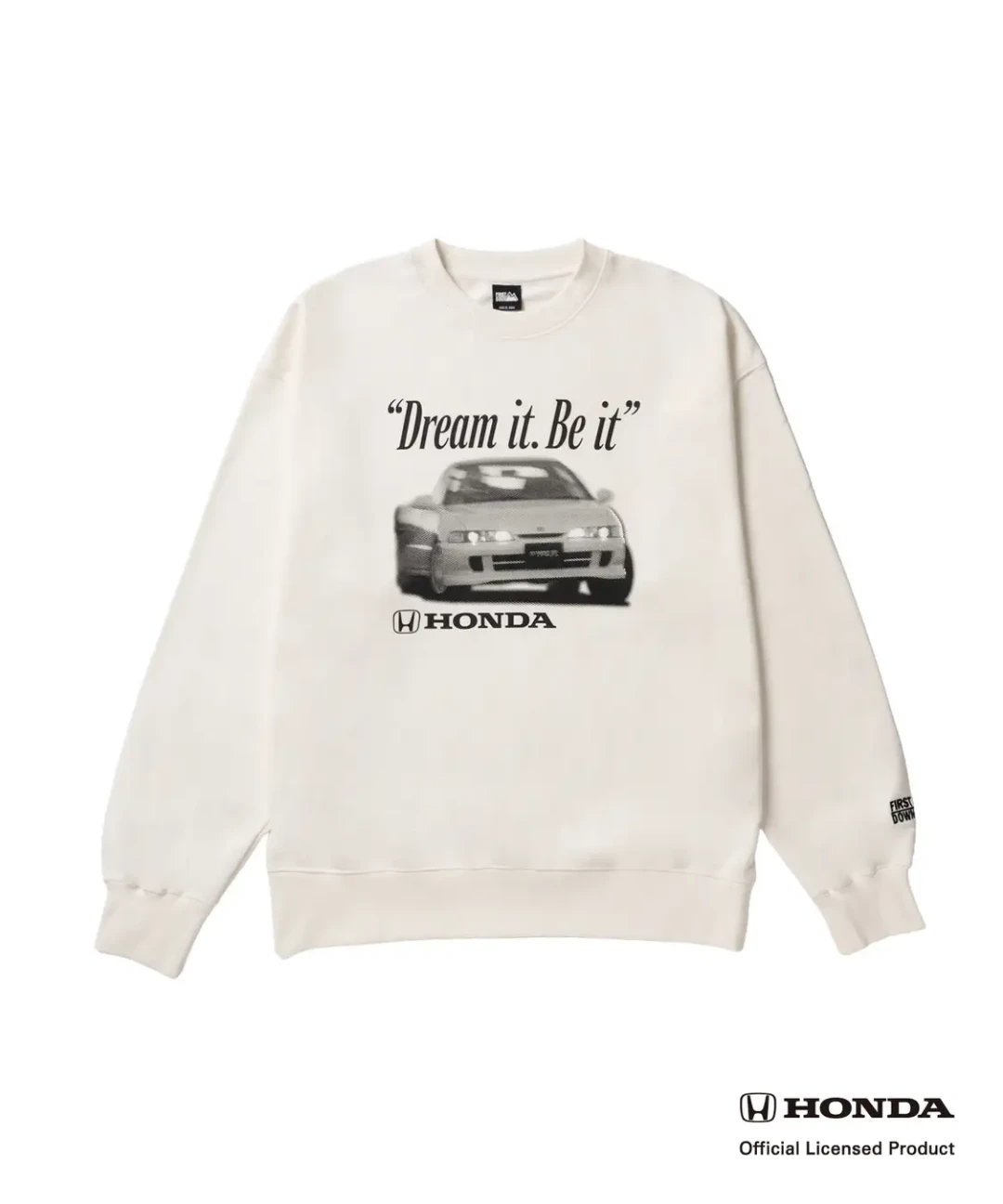 FIRST DOWN USA × Honda 名車「INTEGRA TYPE R」とのコラボレーションアイテムが発売 (ファーストダウン ホンダ インテグラ)