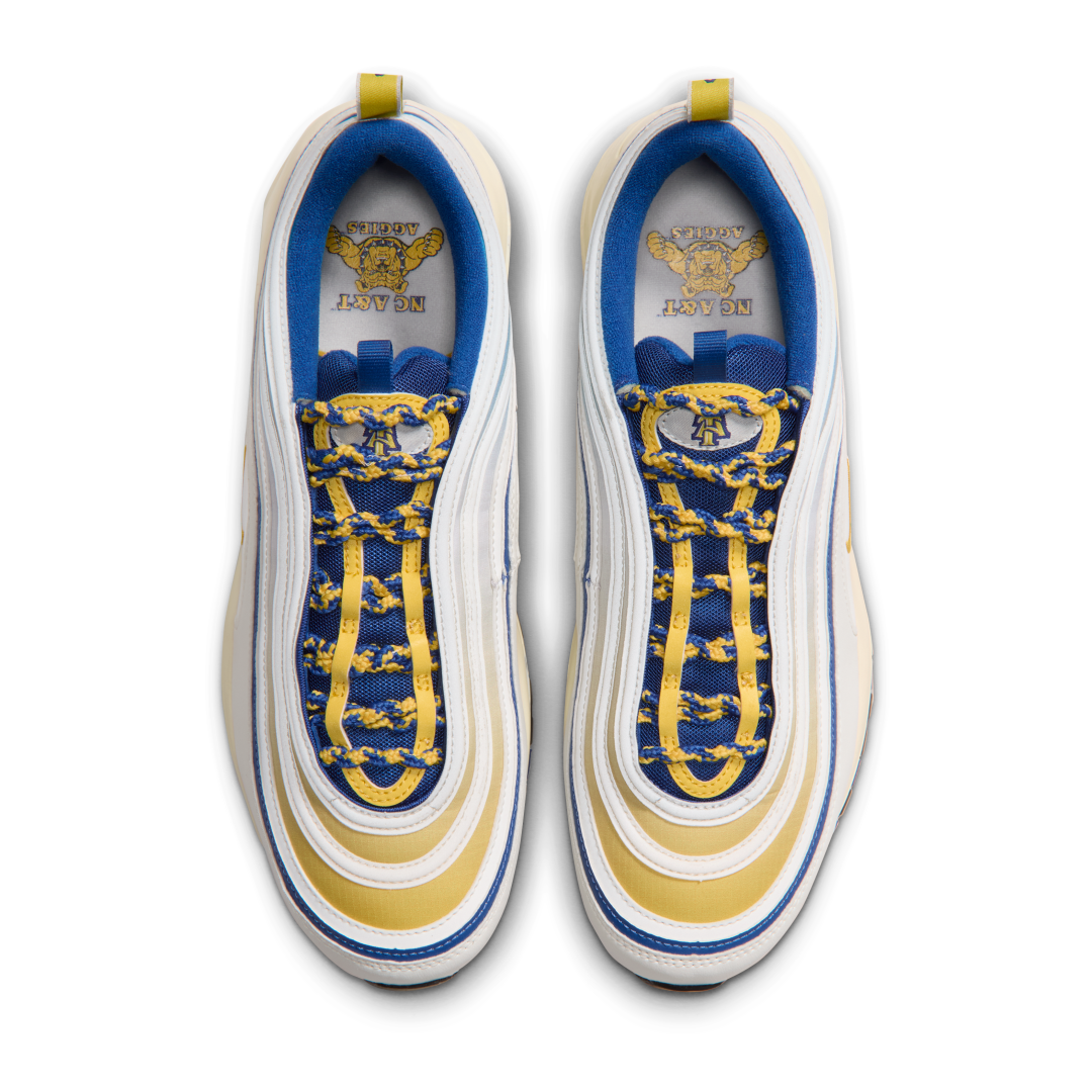 【2026年末 発売予定】NIKE AIR MAX 97 “Yardrunner/North Carolina A&T University” (ナイキ エア マックス “ヤードランナー/ノース・カロライナ・アグリカルチュラル・アンド・テクニカル州立大学”) [IW6992-100]