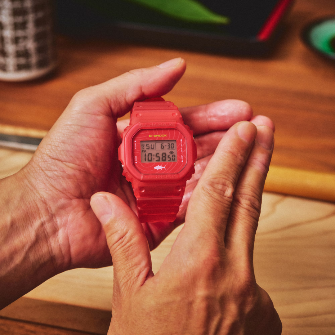 寿司 × G-SHOCK メイドインジャパンモデルが2026年 10/16 発売 (SUSHI スシ Gショック ジーショック) [DW-6900SSH-1JR/GA-2100SSH-4AJR/DW-5600SSH-4JR]