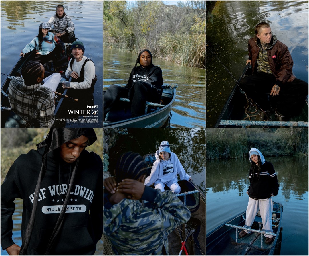 HUF 2026 WINTER COLLECTIONが10/23 発売 (ハフ 2026年 冬/ウィンター コレクション)