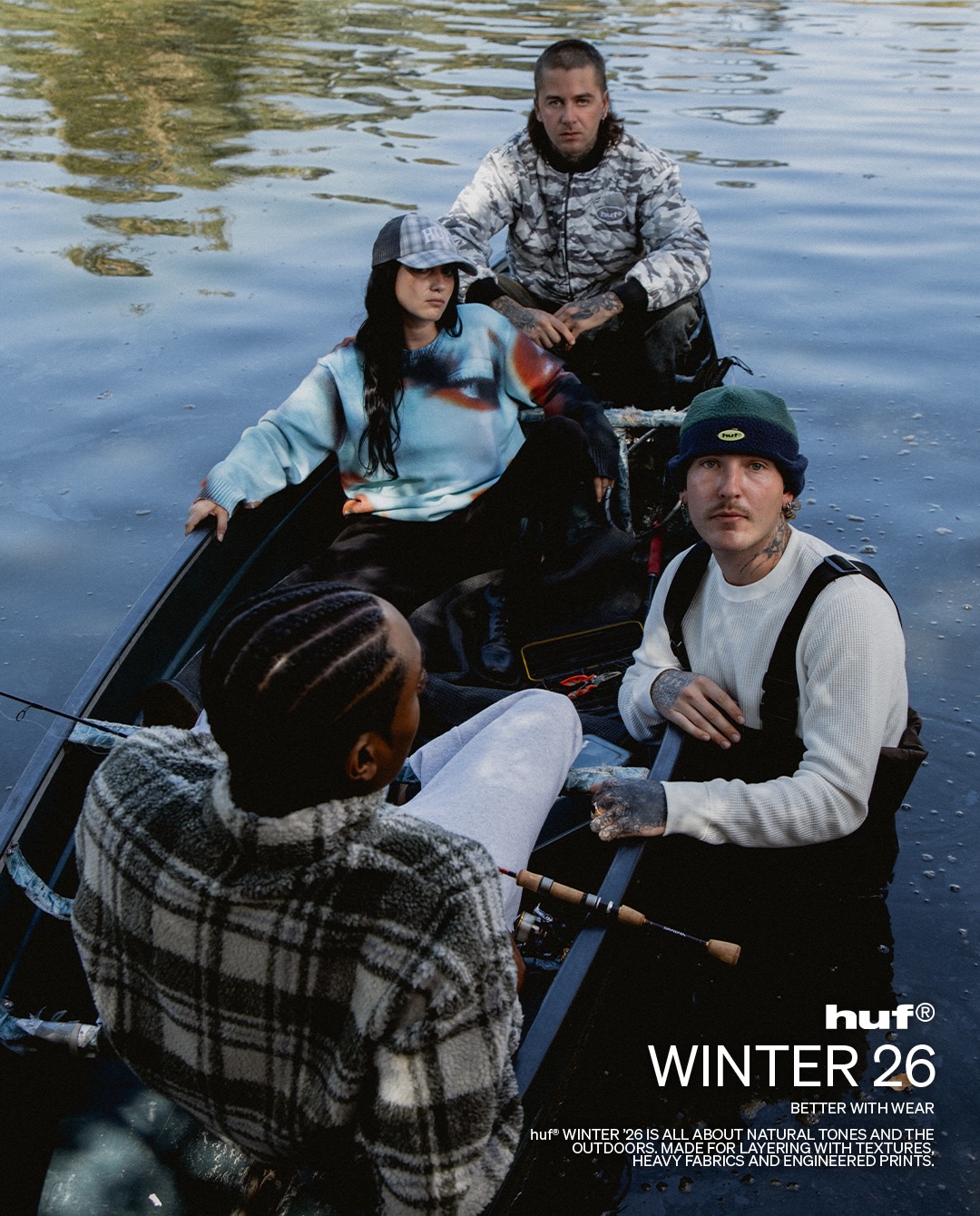 HUF 2026 WINTER COLLECTIONが10/23 発売 (ハフ 2026年 冬/ウィンター コレクション)