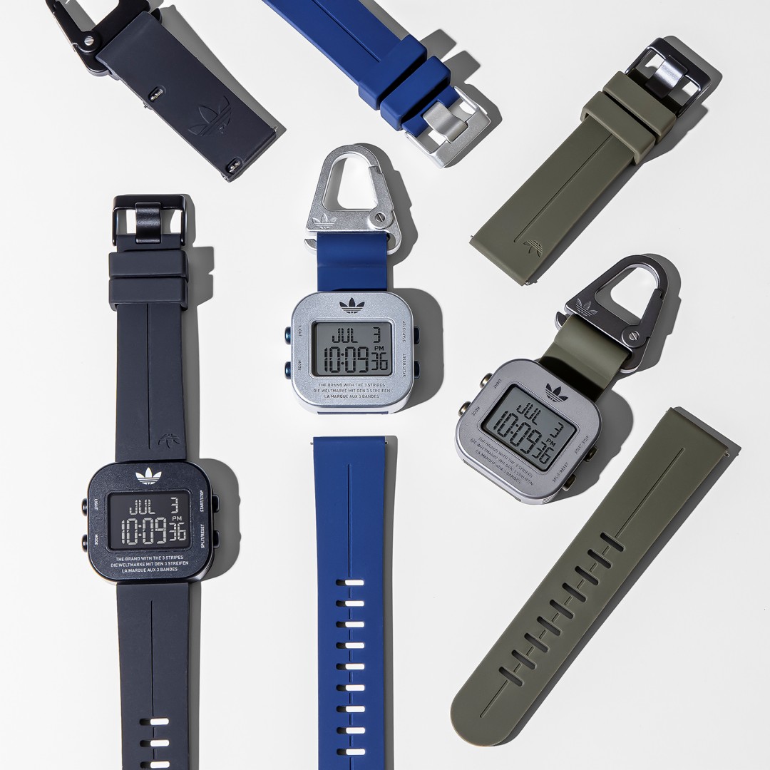 adidas Originals 初のリストウォッチにもハンギングウォッチにもなる2WAY時計「ADAPTIK ONE」が2026年 11/27 発売 (アディダス オリジナルス アダプティック ワン)