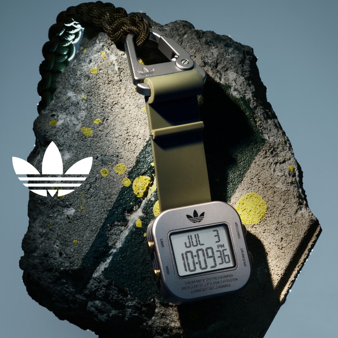 adidas Originals 初のリストウォッチにもハンギングウォッチにもなる2WAY時計「ADAPTIK ONE」が2026年 11/27 発売 (アディダス オリジナルス アダプティック ワン)