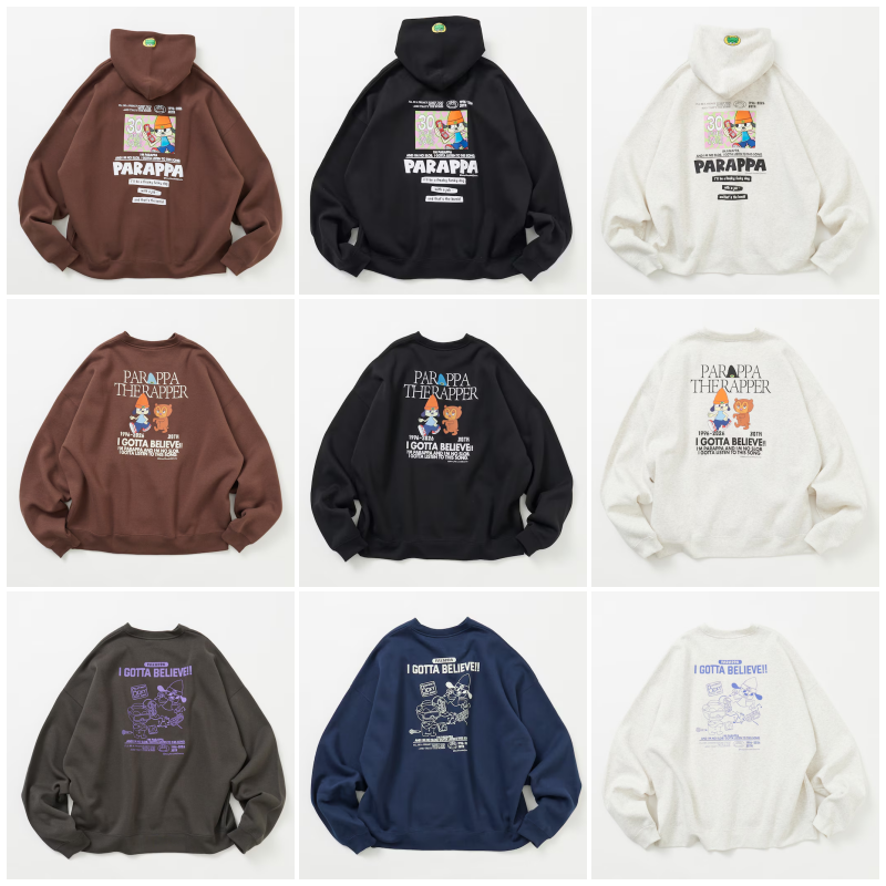 パラッパラッパー × フリークスストア 2026 FW コラボ “フーディ & スウェット”が10月下旬 発売 (PARAPPA THE RAPPER FREAK’S STORE)