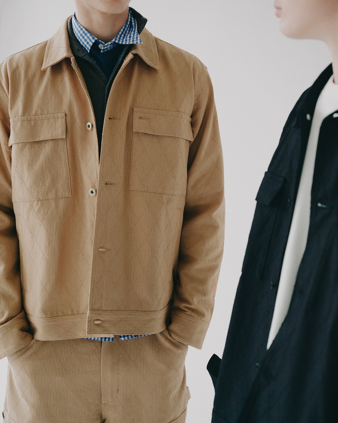 BEAMS × UNIVERSAL OVERALL 別注 日本の伝統美「刺し子織り」で表現した特別なダイヤ柄コレクションが2026年 10/9 発売 (ビームス ユニバーサルオーバーオール)