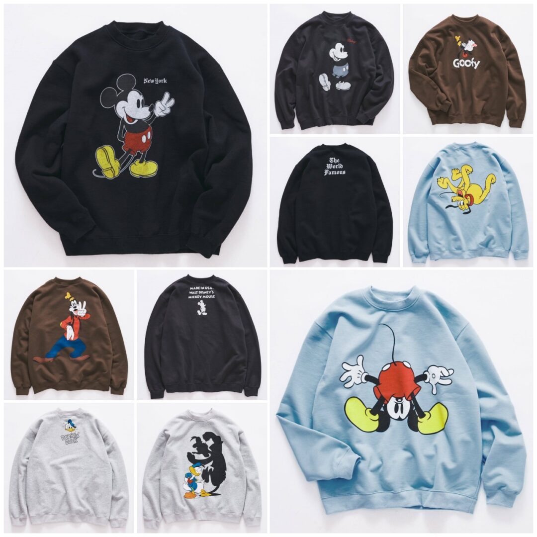 JOURNAL STANDARD 2026 FW “ディズニー プリントスウェット”が発売 (ジャーナルスタンダード Disney)