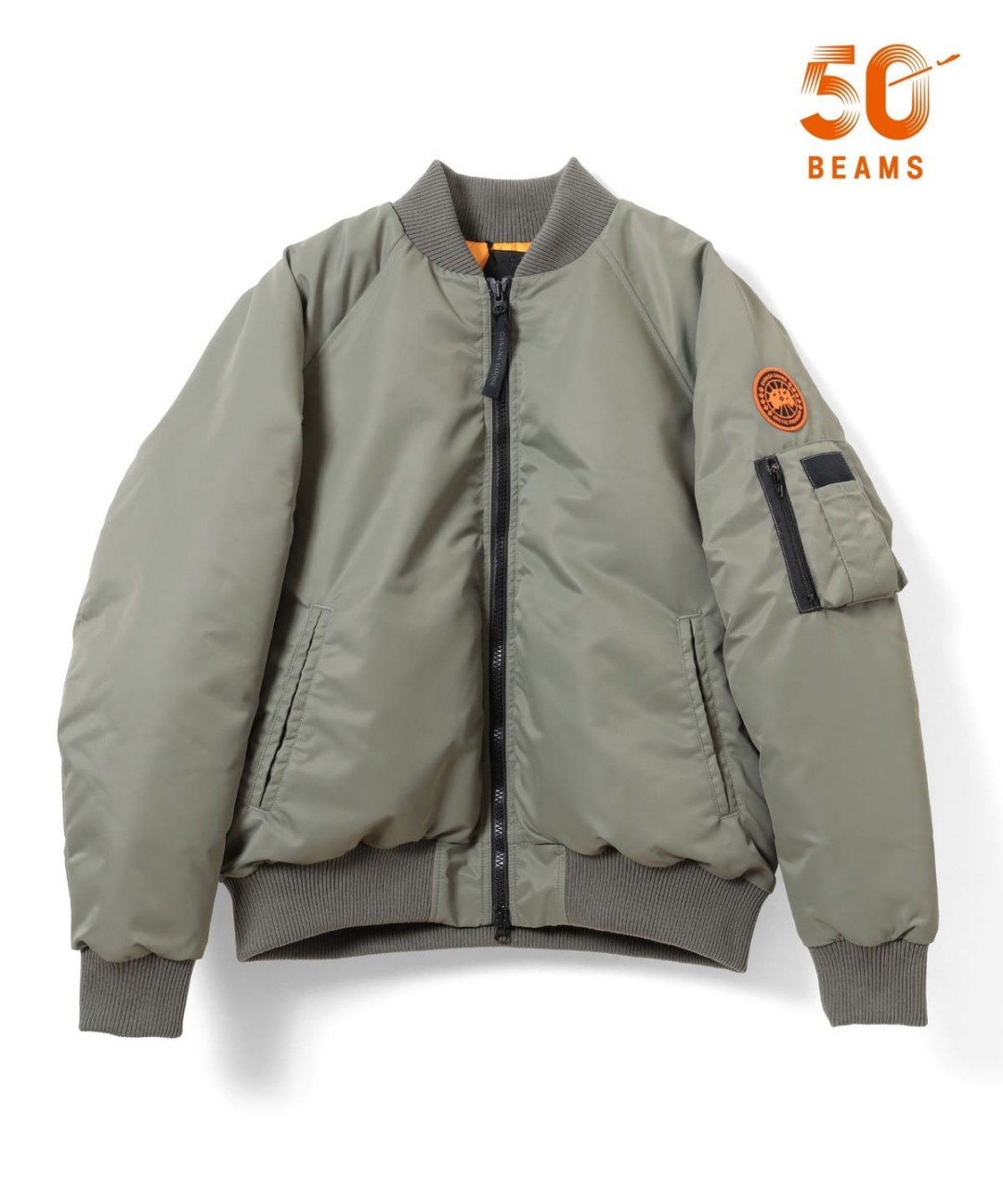 CANADA GOOSE × BEAMS 50th “Bullard Bomber” + Ray BEAMS “Cypress Cropped Puffer”が2026年 11/12 発売 (カナダグース ビームス)
