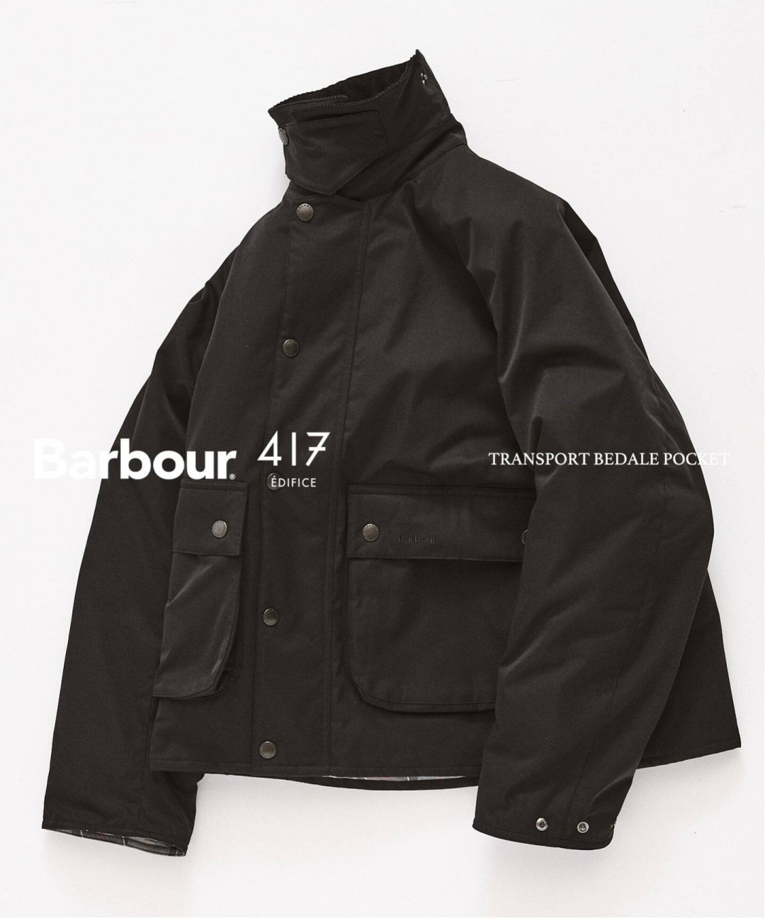 Barbour × 417 EDIFICE 2026 FW 別注 “TRANSPORT BEDALE POCKET”が11月下旬 発売 (バブアー エディフィス)