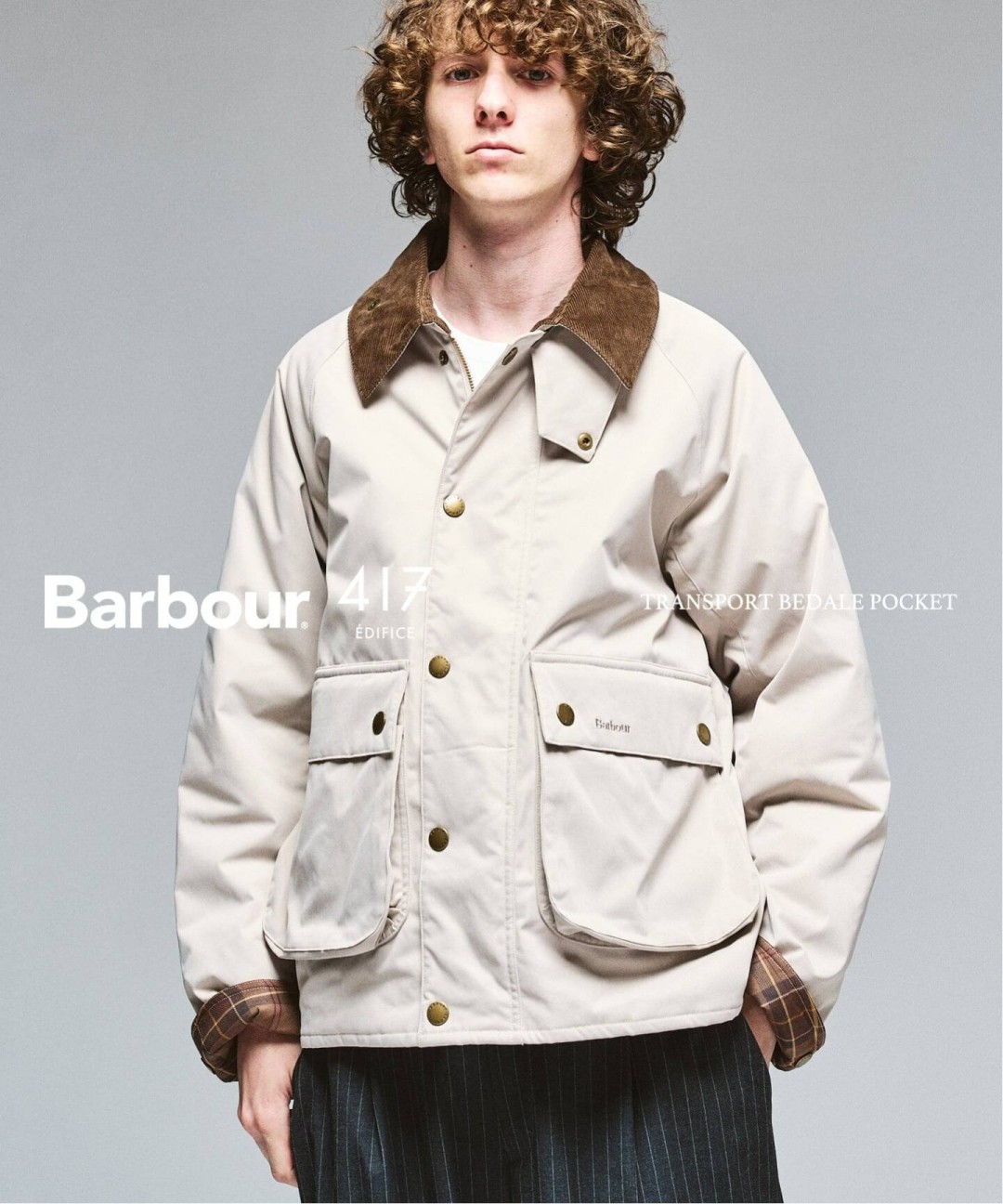 Barbour × 417 EDIFICE 2026 FW 別注 “TRANSPORT BEDALE POCKET”が11月下旬 発売 (バブアー エディフィス)