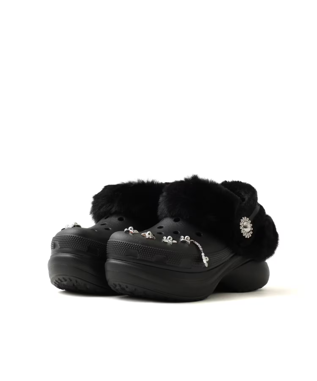 【atmos Exclusive】Crocs BAE LINED METAL MINIS CLOGが発売 (アトモス クロックス ベイ ラインド メタル ミニス クロッグ) [214483-001/214483-2PL]