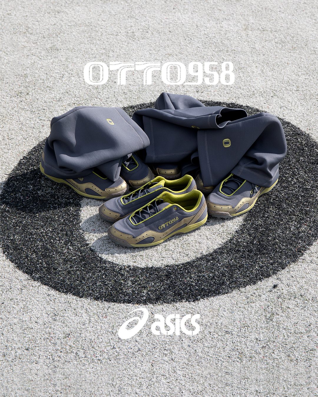 【2026年 10/21 発売】OTTO 958 × ASICS GEL-BELARRAOTTO “Obsidian Grey/Kelp” (オット958 アシックス) [1203B300.020]