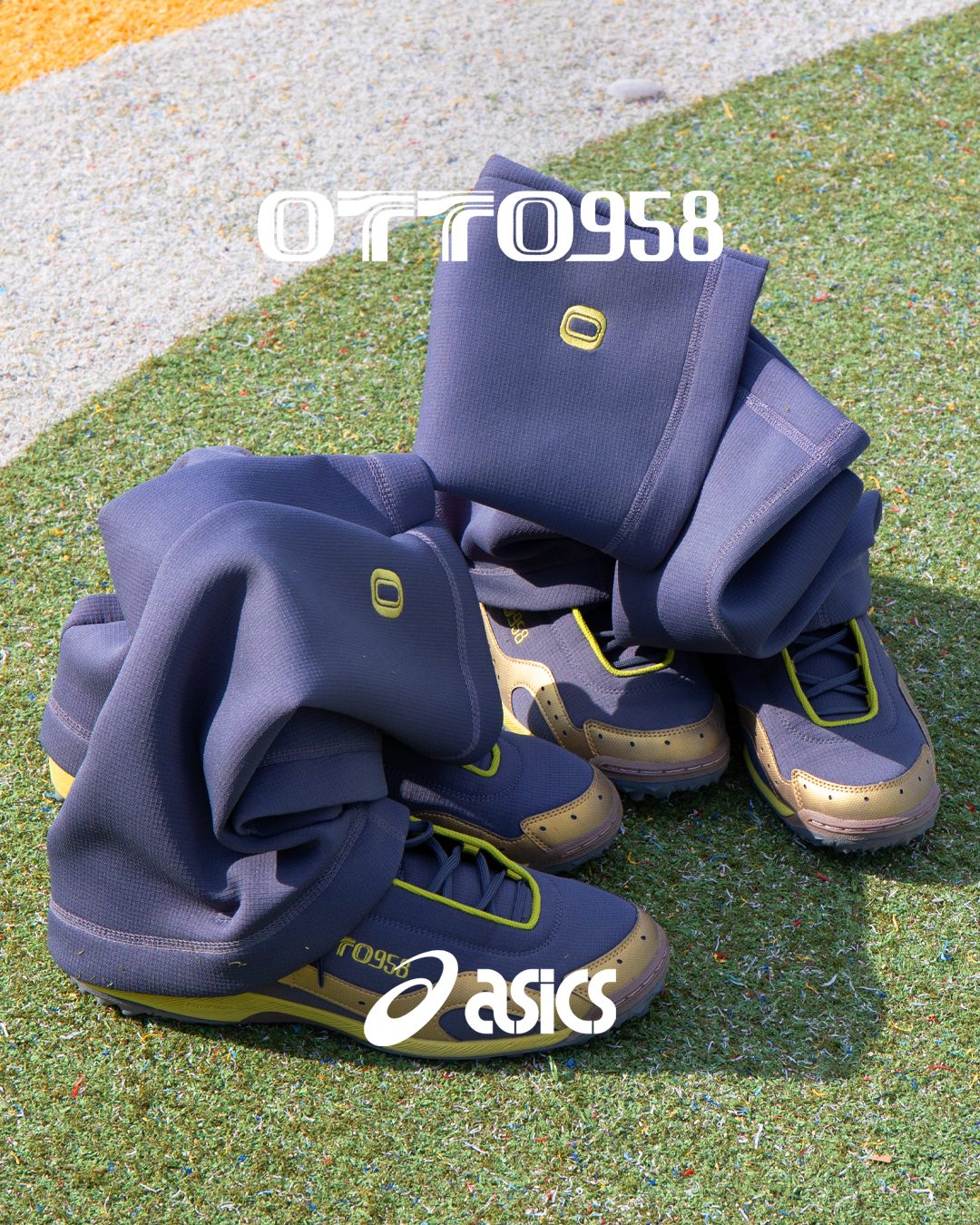【2026年 10/21 発売】OTTO 958 × ASICS GEL-BELARRAOTTO “Obsidian Grey/Kelp” (オット958 アシックス) [1203B300.020]