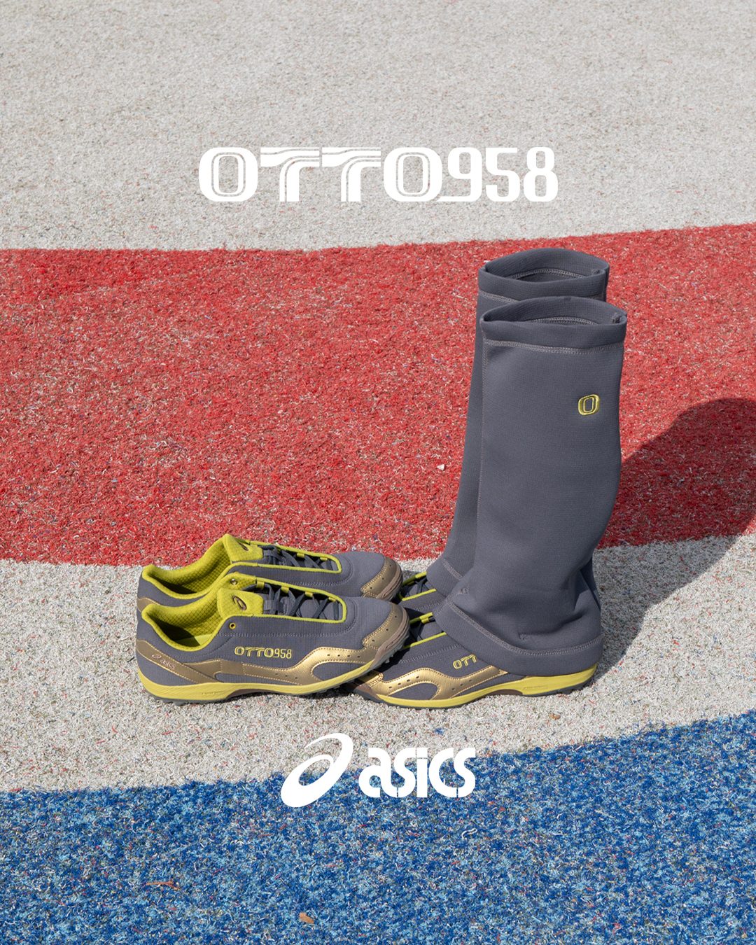 【2026年 10/21 発売】OTTO 958 × ASICS GEL-BELARRAOTTO “Obsidian Grey/Kelp” (オット958 アシックス) [1203B300.020]