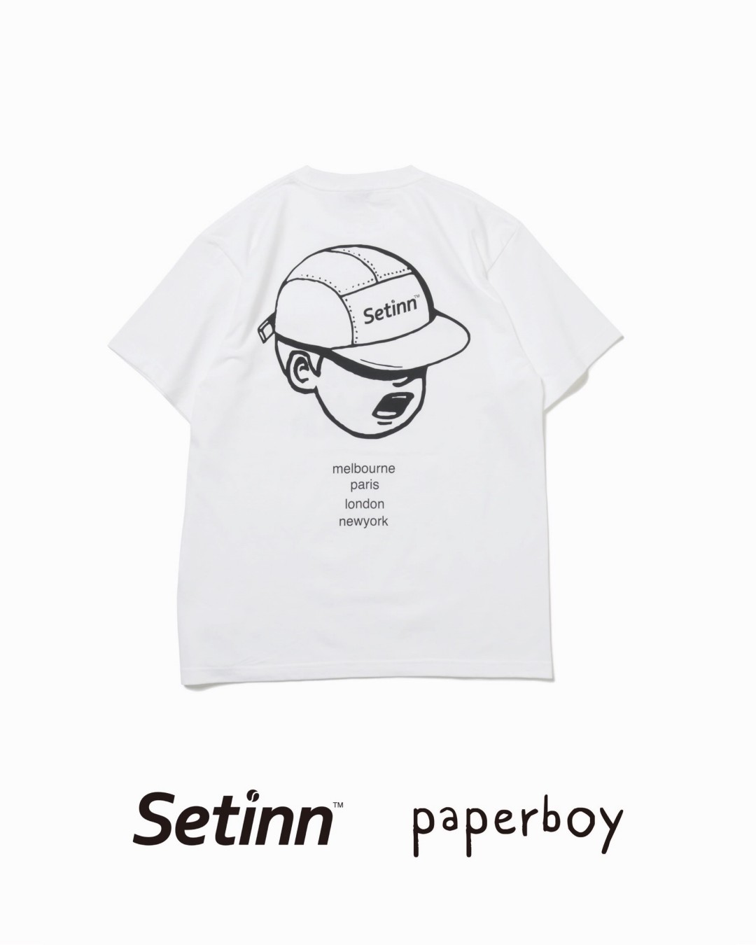 paperboy × Setinn コラボ “GRANDSLAM TOUR”が2026年 10/17 発売 (ペーパーボーイ セットイン)